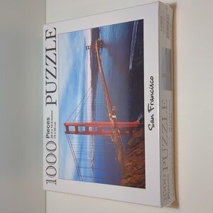 Lanza Puzzle San Francisco 1000 pieces New Sealed 29.5 x 19.6 inches Golden Gate